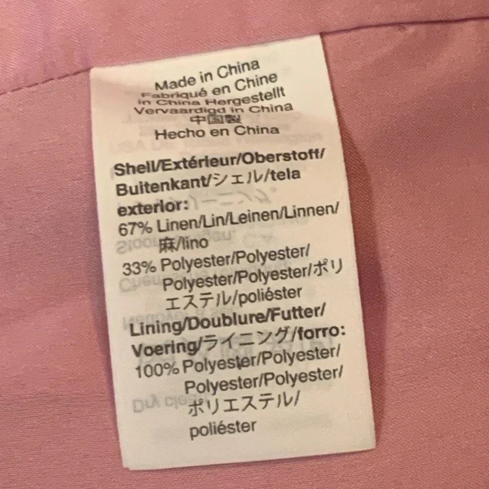 J. CREW Parke Blazer Womens Size 8 Linen Blend Pink Jacket Blazer Preppy Career - Picture 6 of 9